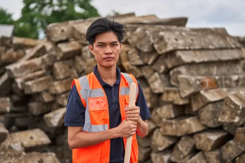 Duc Man Nguyen - Ausbildungsberuf Kanalbauer